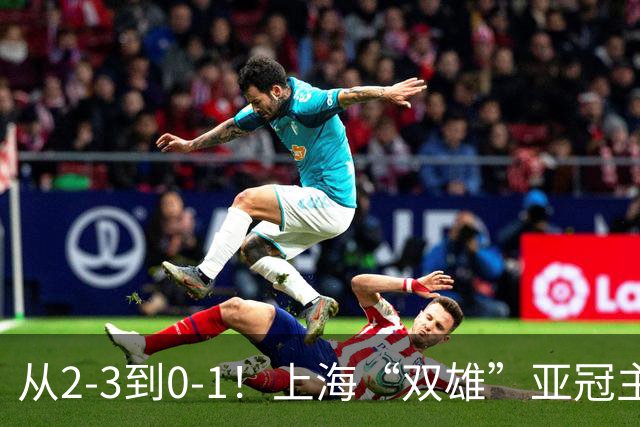从2-3到0-1!上海“双雄”亚冠主场折戟,一个输越南,一个缺硬度